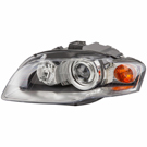 2009 Audi A4 Headlight Assembly Pair 2