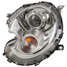 2012 Mini Cooper Headlight Assembly Pair 2