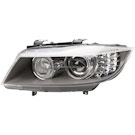 2009 Bmw 328i Headlight Assembly 1