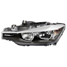 2013 Bmw 320i Headlight Assembly 1