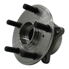 2011 Honda Odyssey Wheel Hub Assembly 7