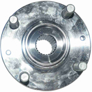 2000 Hyundai Accent Wheel Hub 2