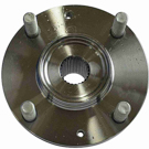 2004 Hyundai Elantra Wheel Hub 1