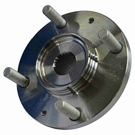 2004 Hyundai Elantra Wheel Hub 3