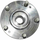2012 Kia Forte Wheel Hub 1