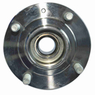 1995 Hyundai Accent Wheel Hub Assembly 2