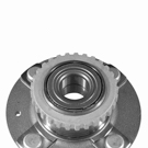 2000 Hyundai Elantra Wheel Hub Assembly 4