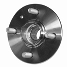 2000 Hyundai Accent Wheel Hub Assembly 4