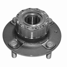 2001 Hyundai Elantra Wheel Hub Assembly 1