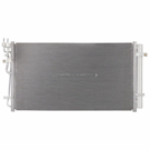 2012 Hyundai Equus A/C Condenser 1