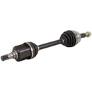 2012 Nissan Murano Drive Axle Front 2