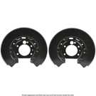 2009 Ford Crown Victoria Brake Dust Shield 2