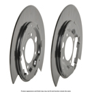 2004 Ford F Series Trucks Brake Dust Shield 4