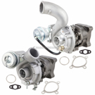 BuyAutoParts Audi Allroad Quattro Turbocharger and Installation Accessory Kit 40-80119IK