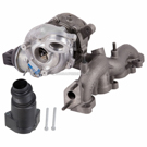 2012 Volkswagen Golf Turbocharger and Installation Accessory Kit 1