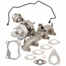 BuyAutoParts 40-80208OL Turbocharger and Installation Accessory Kit 1