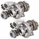 BuyAutoParts Bmw 550 Turbocharger and Installation Accessory Kit 40-808949L