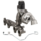 BuyAutoParts Volkswagen Turbocharger and Installation Accessory Kit 40-80203IL