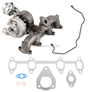 2004 Volkswagen Jetta Turbocharger and Installation Accessory Kit 1