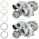 BuyAutoParts Bmw 750 Turbocharger and Installation Accessory Kit 40-84617SG3