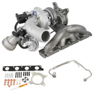 2012 Volkswagen GTI Turbocharger and Installation Accessory Kit 1