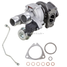 2009 Mini Cooper Turbocharger and Installation Accessory Kit 1