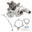 2010 Lincoln MKT Turbocharger and Installation Accessory Kit 1