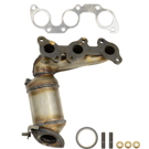 BuyAutoParts 45-601695V Catalytic Converter EPA Approved and o2 Sensor 2