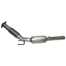 BuyAutoParts 45-600515W Catalytic Converter EPA Approved and o2 Sensor 2