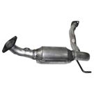 BuyAutoParts 45-600555W Catalytic Converter EPA Approved and o2 Sensor 2