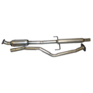 BuyAutoParts 45-600585W Catalytic Converter EPA Approved and o2 Sensor 2