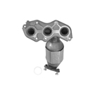 2017 Toyota Avalon Catalytic Converter w/ Exhaust Manifold 2