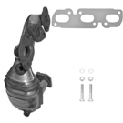 2000 Mazda MPV Catalytic Converter w/ Exhaust Manifold 1