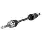2008 Mitsubishi Lancer Drive Axle Front 1