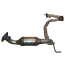 BuyAutoParts 45-600805W Catalytic Converter EPA Approved and o2 Sensor 2