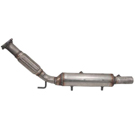2009 Volkswagen Rabbit Catalytic Converter EPA Approved and o2 Sensor 2