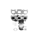 2007 Hyundai Entourage Catalytic Converter w/ Exhaust Manifold 1