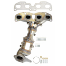 BuyAutoParts 45-601915V Catalytic Converter EPA Approved and o2 Sensor 2