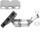 1999 Bmw 323i Catalytic Converter w/ Exhaust Manifold 1