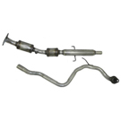 2007 Toyota Yaris Catalytic Converter EPA Approved and o2 Sensor 2