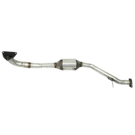 BuyAutoParts 45-601035W Catalytic Converter EPA Approved and o2 Sensor 2