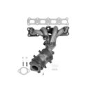 2007 Kia Optima Catalytic Converter w/ Exhaust Manifold 1