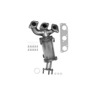 2006 Suzuki Verona Catalytic Converter w/ Exhaust Manifold 1