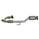 BuyAutoParts 45-601185W Catalytic Converter EPA Approved and o2 Sensor 2
