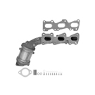 2007 Kia Sorento Catalytic Converter w/ Exhaust Manifold 1
