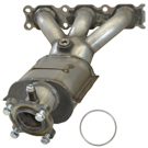 BuyAutoParts 45-602275V Catalytic Converter EPA Approved and o2 Sensor 2