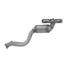 2005 Bmw 525 Catalytic Converter w/ Exhaust Manifold 1