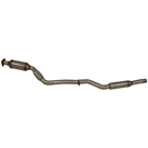 BuyAutoParts 45-601255W Catalytic Converter EPA Approved and o2 Sensor 2