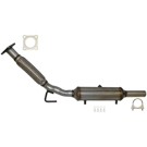 BuyAutoParts 45-601275W Catalytic Converter EPA Approved and o2 Sensor 2