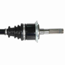 2012 Can-Am Commander 1000 XT Drive Axle Front 5